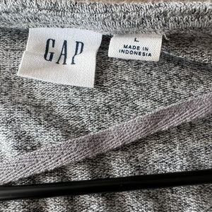 GAP Jersey knit, midi ruched dress